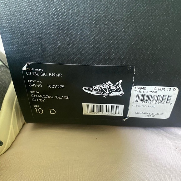 Coach Charcoal and Cream Sneakers